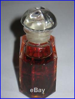 Vintage Guerlain Vol De Nuit Perfume Bottle & Box 1/2 OZ, 15 ML, Sealed/Full