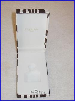 Vintage Guerlain Vol De Nuit Perfume Bottle & Box 1/4 OZ, 7.5 ML Sealed 3/4 Full