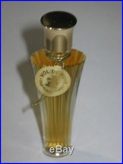 Vintage Guerlain Vol De Nuit Perfume Bottle & Box 1/4 OZ Full Circa 1967