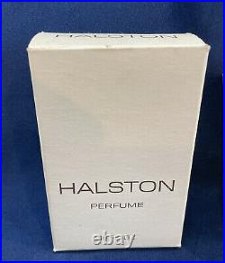 Vintage Halston Pendant Sterling Necklace Perfume Bottle O. 16 Oz Elsa Peretti