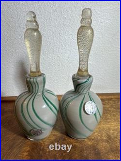 Vintage Hand Blown Italian Murano Cramer Glass Perfume Bottles 7
