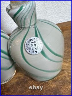 Vintage Hand Blown Italian Murano Cramer Glass Perfume Bottles 7