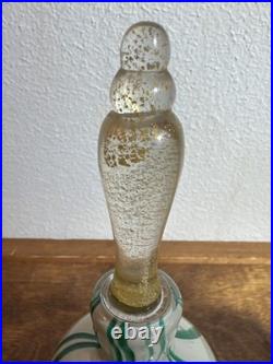 Vintage Hand Blown Italian Murano Cramer Glass Perfume Bottles 7