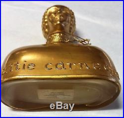 Vintage Hattie Carnegie Figural Perfume Bottle Medium Size Golden VG