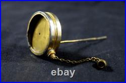 Vintage Heavy Cut Glass Unique Style Beautiful Design Perfume Bottle. G14-138