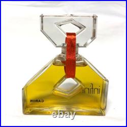 Vintage INFINI CARON Factice Dummy Neiman Marcus Floor Display Bottle 4x3.5 NEW