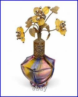 Vintage Irice Irving W Rice Germany US Zone Jeweled Perfume Atomizer 7