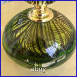 Vintage Italian perfume bottle hand blown Murano GLASS excellent condition
