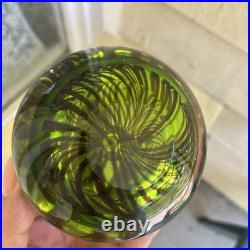 Vintage Italian perfume bottle hand blown Murano GLASS excellent condition