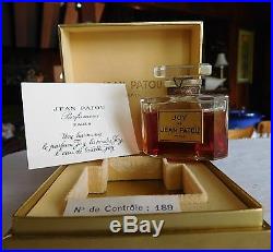 Vintage JOY by JEAN PATOU Perfume Sealed Bottle 1oz