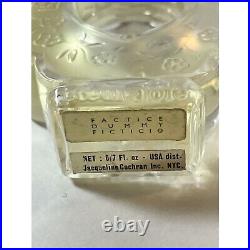 Vintage Jacqueline Cochran Factice Coeur Joie Perfume Bottle READ DESCRIPTION