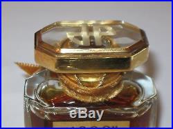 Vintage Jean Patou 1000 Baccarat Perfume Bottle & Box 1/2 OZ Sealed 3/4 Full