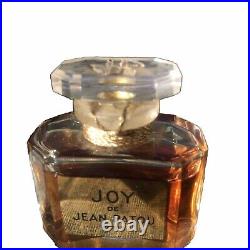 Vintage Jean Patou JOY 1 oz Parfum Splash Corded Sealed Bottle