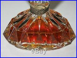 Vintage Jean Patou Joy Perfume Bottle Limited Baccarat Edition 1 OZ 1/2 Full