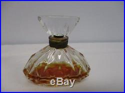 Vintage Jean Patou Paris Baccarat Bottle Joy Parfum 1 Oz Sealed 2 3/4 High