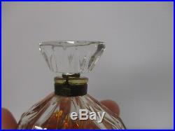 Vintage Jean Patou Paris Baccarat Bottle Joy Parfum 1 Oz Sealed 2 3/4 High