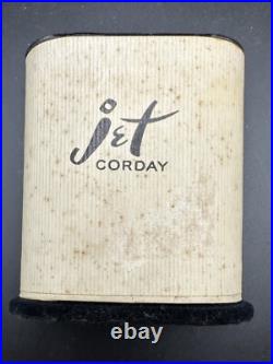 Vintage Jet Perfume Bottle & Box by Corday 1¼ Fl Oz in Box 1924 Vintage Jet Perfume Bottle & Box by Corday 1¼ Fl Oz in Box 1924