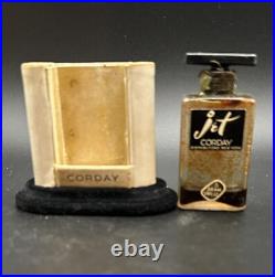 Vintage Jet Perfume Bottle & Box by Corday 1¼ Fl Oz in Box 1924 Vintage Jet Perfume Bottle & Box by Corday 1¼ Fl Oz in Box 1924