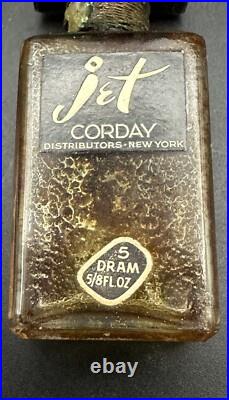 Vintage Jet Perfume Bottle & Box by Corday 1¼ Fl Oz in Box 1924 Vintage Jet Perfume Bottle & Box by Corday 1¼ Fl Oz in Box 1924