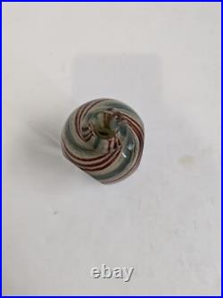 Vintage John Nickerson 1980 Signed Art GLASS PERFUME Bottle Blenko Artist