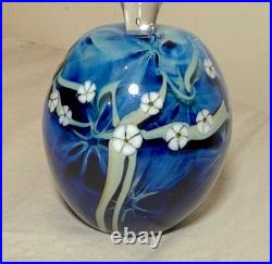 Vintage Joseph Morel Zellique hand blown glass butterfly perfume scent bottle Vintage Joseph Morel Zellique hand blown glass butterfly perfume scent bottle