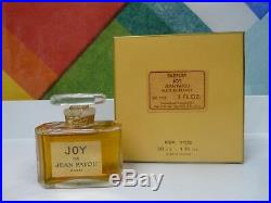 Vintage Joy De Jean Patou Pure Parfum 1 Oz / 30ml New In Box, Sealed Bottle