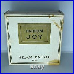 Vintage Joy De Jean Patou Pure Parfum 1 Oz / 30ml New In Box, Sealed Bottle