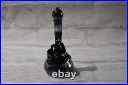 Vintage KING SOLOMON FINDS Blown Glass Sterling Silver Overlay Perfume Bottles