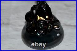 Vintage KING SOLOMON FINDS Blown Glass Sterling Silver Overlay Perfume Bottles