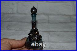 Vintage KING SOLOMON FINDS Blown Glass Sterling Silver Overlay Perfume Bottles
