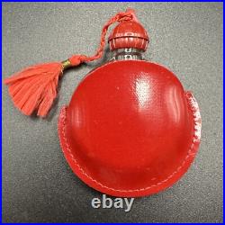 Vintage Karma Moulin Rouge Purse Perfume Bottle Glass French