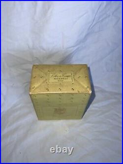 Vintage L'Air Du Temps Perfume 1/2 Ounce Original Formula Lalique Bottle Closed