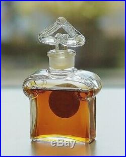 Vintage L'HEURE BLEUE by GUERLAIN splash PURE PARFUM 3 1/8 bottle