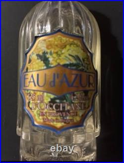 Vintage L'Occitane Eau D'Azur Le Mimosa EDT 125ml Rare Discontinued 50% Left