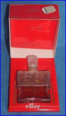 Vintage LALIQUE France Molinard De Parfum 2 Oz 60 ml Perfume Bottle Original Box