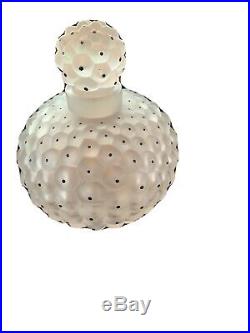 Vintage LALIQUE Glass Cactus Perfume/cologne Bottle