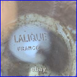 Vintage LALIQUE HELENE CRYSTAL PERFUME BOTTLE