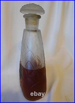 Vintage LALIQUE LUYTIES FRIVOLE Perfume Bottle, Circa 1915, Discontinued, Rare