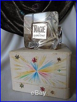 Vintage LANCOME MAGIE 1 oz Parfum / Perfume, Sealed Bottle in Box, c1949, RARE