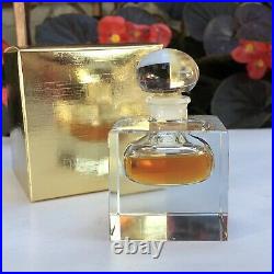 Vintage LAUREN Ralph Lauren Pure Parfum 1/2oz CRYSTAL PERFUME Mini Pure Parfum