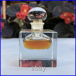 Vintage LAUREN Ralph Lauren Pure Parfum 1/2oz CRYSTAL PERFUME Mini Pure Parfum