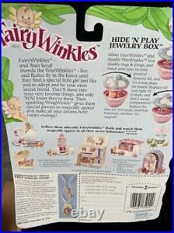 Vintage LOT Kenner Fairy Winkles Peek-in Perfume Bottle Fine Me Flower Hide Play