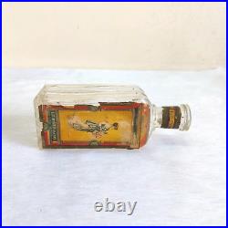 Vintage LT Piver Paris Perfume Glass Bottle Paris Decorative Collectible G449