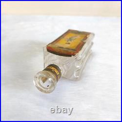 Vintage LT Piver Paris Perfume Glass Bottle Paris Decorative Collectible G449