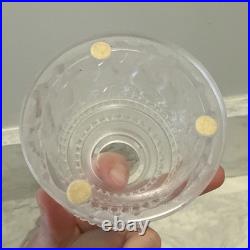 Vintage Lalique Crystal Les Enfants Frosted Perfume Bottle #609 Dancing Cherub