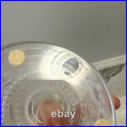 Vintage Lalique Crystal Les Enfants Frosted Perfume Bottle #609 Dancing Cherub