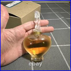 Vintage Lalique Factice Dummy perfume bottle with original packaging