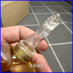 Vintage Lalique Factice Dummy perfume bottle with original packaging