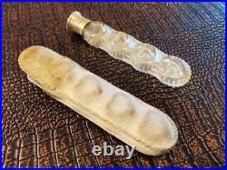 Vintage Lalique Glass Hearts Scent Bottle Nina Ricci Couer Joy