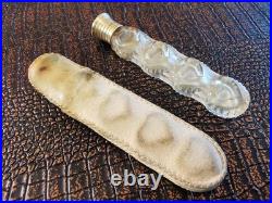 Vintage Lalique Glass Hearts Scent Bottle Nina Ricci Couer Joy